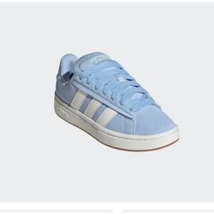 Adidas Grand Court Alpa 00 Women's Sneaker Size 7 US light blue white retro new